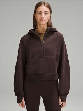 Scuba Oversized Half-Zip Hoodie